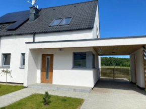 Ferienhaus in Trzsacz an der Ostsee Mit eigener Sauna und Kamin